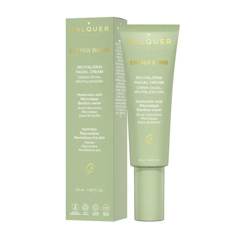 Valquer Energy Bomb Crème revitalisante pour le visage, 50 ml