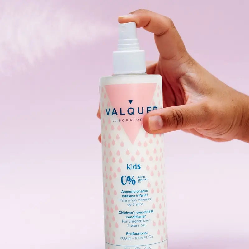 Valquer Hair Care Après-shampooing biphasé pour enfants, 300 ml