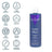 Valquer Hair Care Shampooing à l'acide hyaluronique, 400 ml