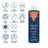 Valquer Hair Care Shampooing pour cheveux raides, 400 ml