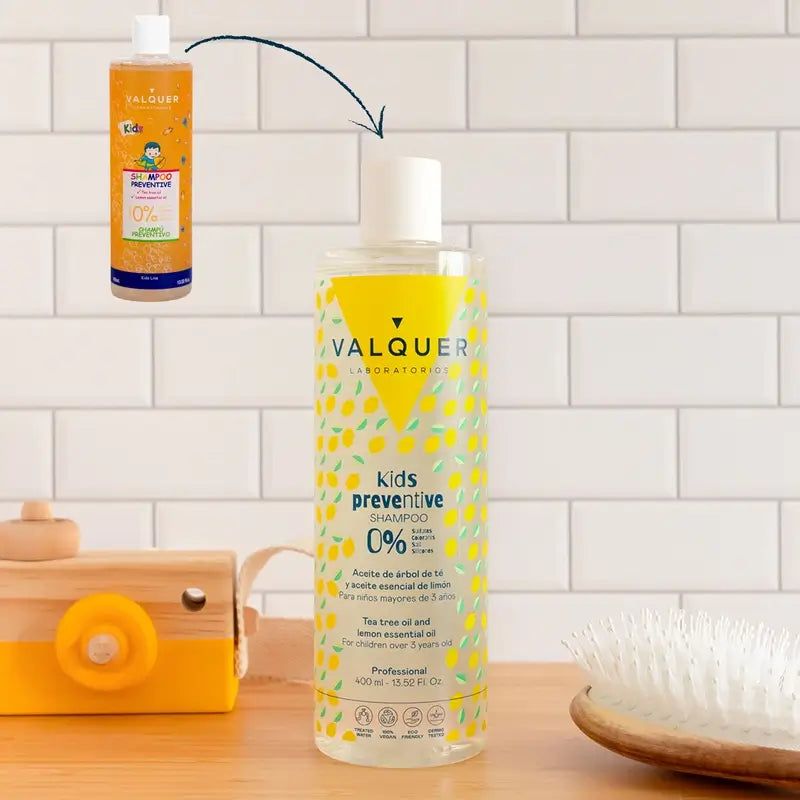 Valquer Hair Care Shampooing préventif pour enfants, 400 ml