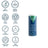 Valquer Hair Care Total Repair Shampooing Particules, 150 gr