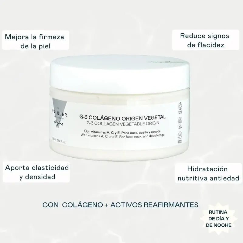Valquer Origins G-3 Collagène d'origine végétale, 50 ml