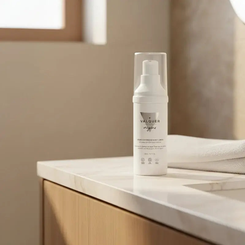 Sérum Valquer Origins pour le contour des yeux et des lèvres, 30 ml