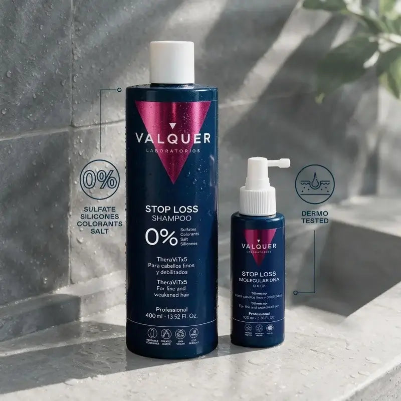 Pack shampooing et lotion anti-chute