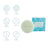 Valquer Skin Care Ice Solid Eau micellaire pour tous types de peau, 50 gr