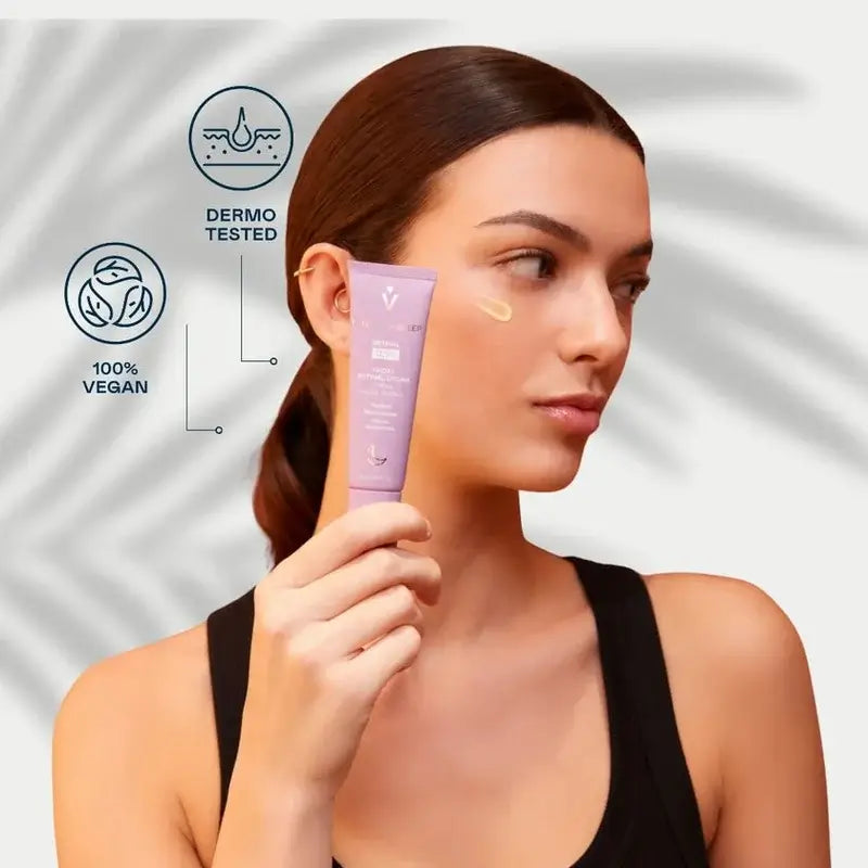 Valquer Vitamin A-Sleep Crème pour le visage à base de rétine 0,1 %, 30 ml