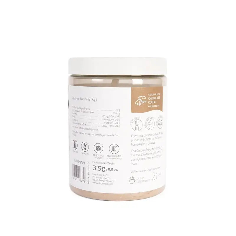 Colagenova Osteoforte Marine Chocolat Avec Menaq7, 315 Gr