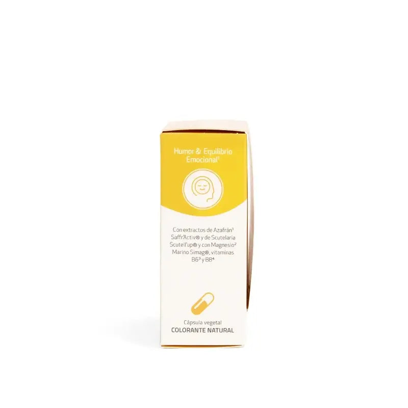Vaminter Happy Plus Safran + Scutellaria + Mg Equilibre Emotionnel, 60 Capsules