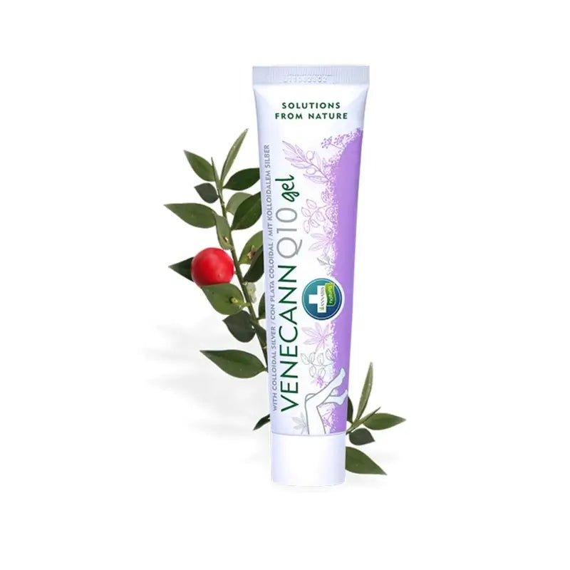 Varicann Q10 - Gel de chanvre naturel et végétalien - Soulagement des jambes fatiguées, 70 grammes