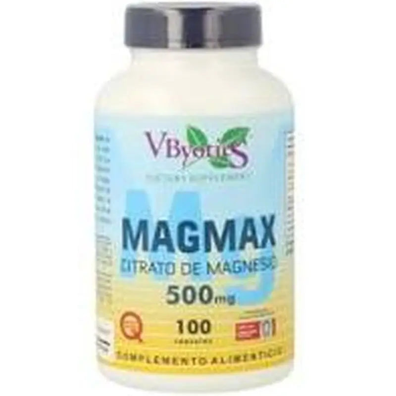 V.Byotic Magmax Magnesium Citrate 500 Mg , 100 capsules