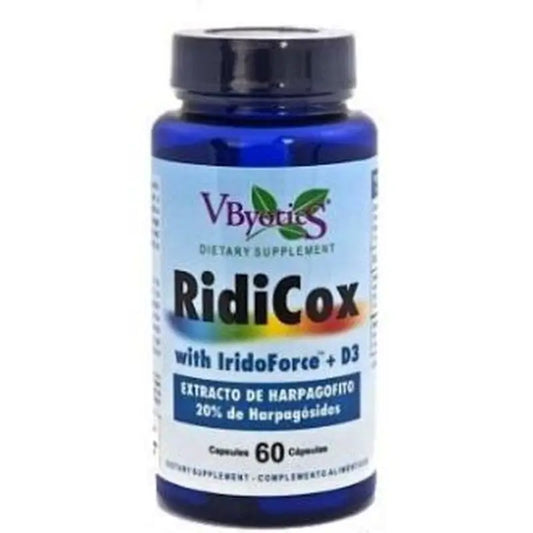 Vbyotics Ridicox With Iridoforce 60 Capsules