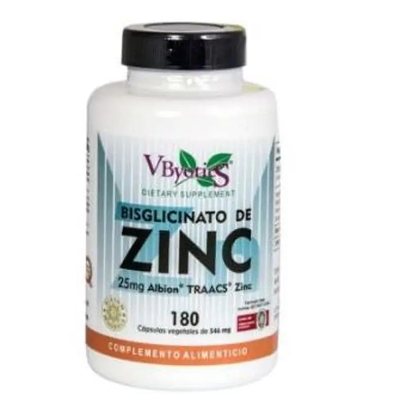 Vbyotics Zinc Bisglycinate 180 Capsules