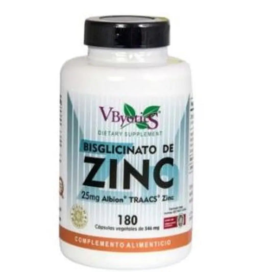Vbyotics Zinc Bisglycinate 180 Capsules