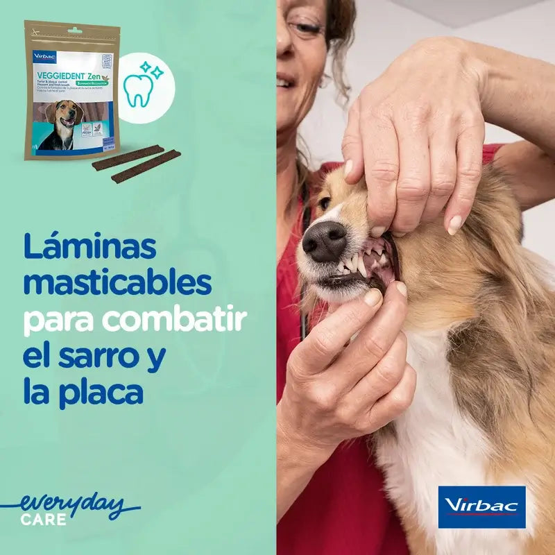 Virbac Veggiedent Zen Xs, Snack dentaire pour chiens de très petite race