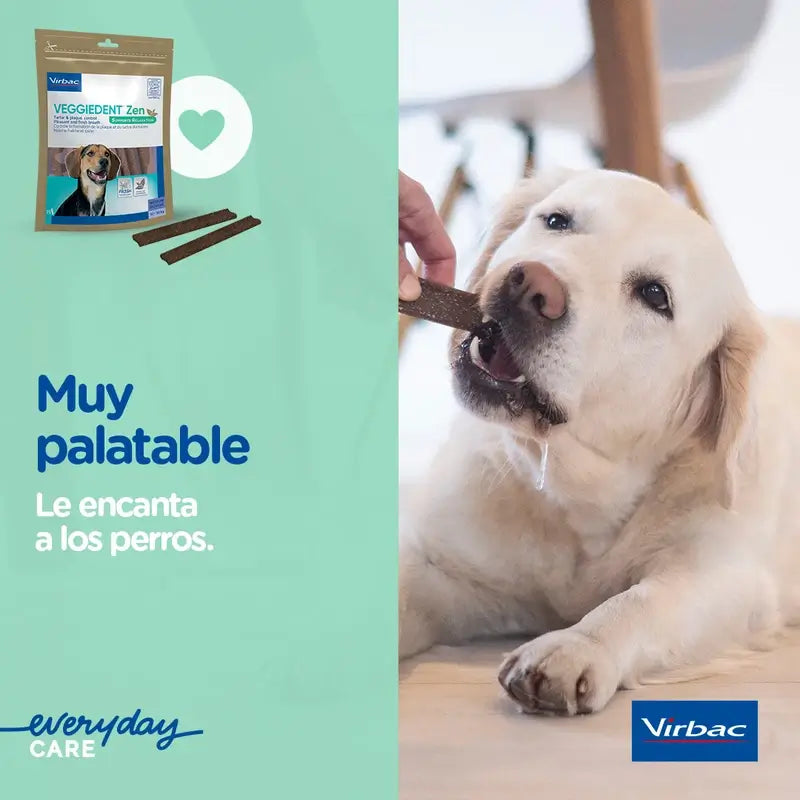 Virbac Veggiedent Zen Xs, Snack dentaire pour chiens de très petite race