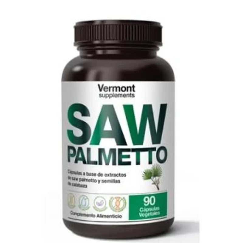 Vermont Supplements Saw Palmetto 90V Capsules