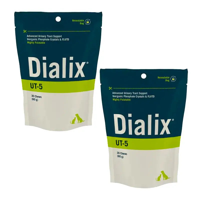Vetnova Dialix UT-5, paquet de 2 x 30 comprimés à mâcher