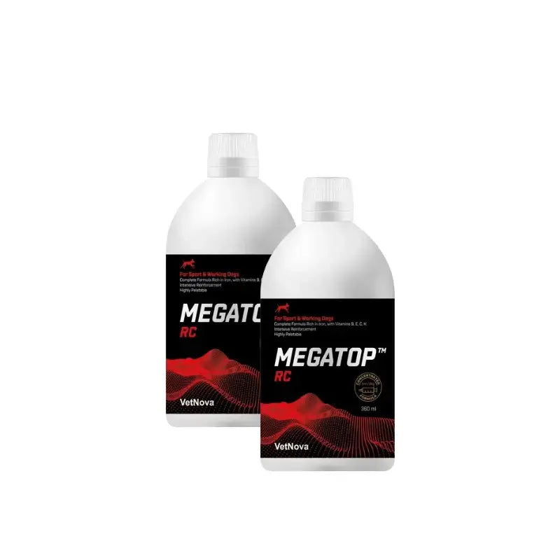 Vetnova Megatop pour chiens 360 ml, lot de 2