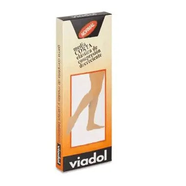 VIADOL Normal short sock MILO beige size medium