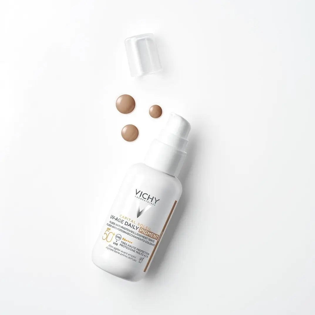 Vichy Capital Soleil Uv Age Daily Photoprotective Fluide Colour Medium Spf 50 40Ml