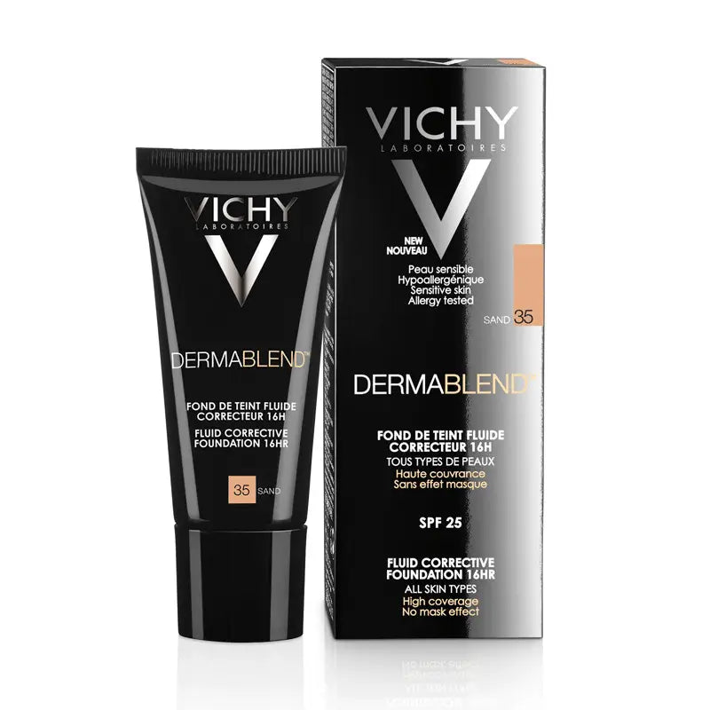 Vichy Dermablend Fluide correcteur n° 35 Sable 30 ml