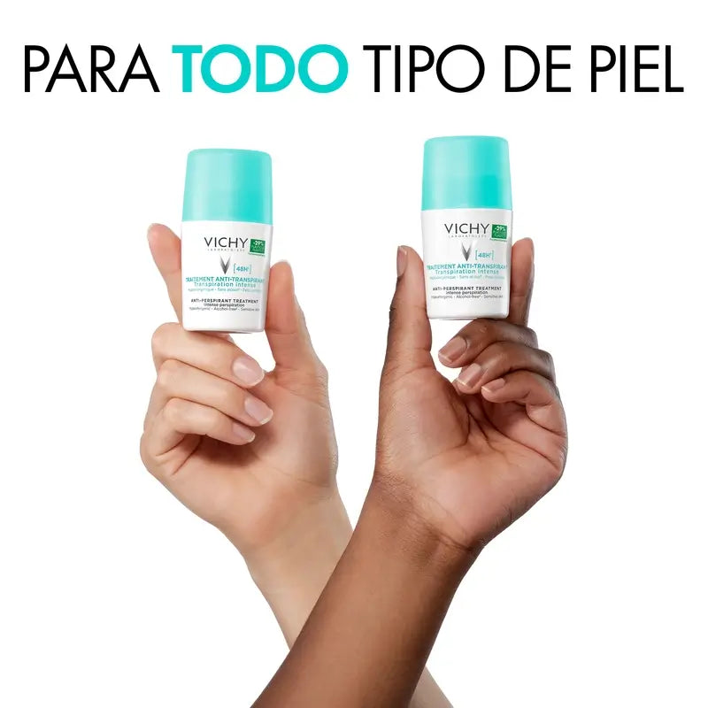 Vichy Déodorant Traitement Anti-Transpirant 48H Roll-On 50 ml