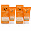 Vichy Duplo Capital Soleil Crème visage Spf50+, 2X50 Ml