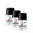Vichy Homme Déodorant 48 h anti-transpirant et anti-taches, roll-on, 50 ml, lot de 3