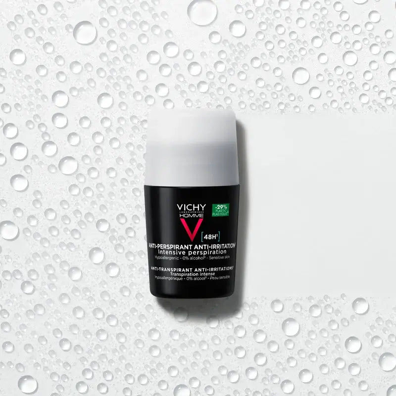 Vichy Homme Déodorant 48H Peau Sensible Roll-On 50 ml