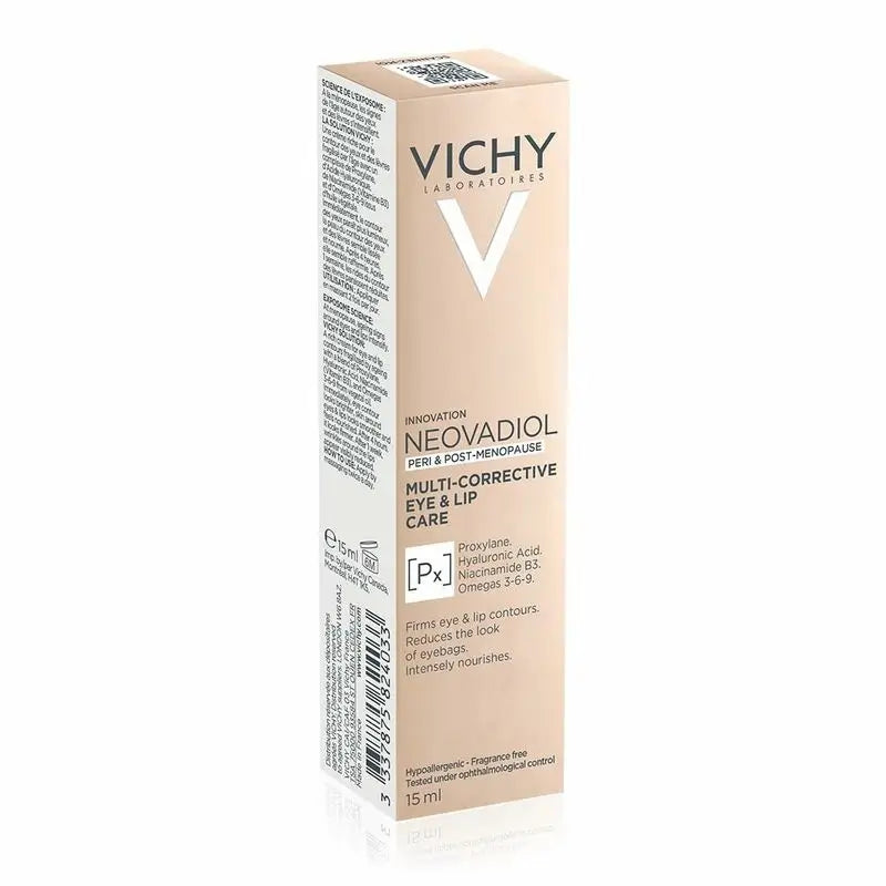 Vichy Neovadiol Peri & Post Menopause Yeux et Lèvres, 15 ml
