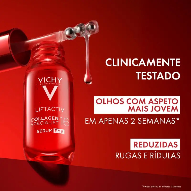 Vichy Liftactiv Collagen 16 Eye Contour Serum, 15 Ml