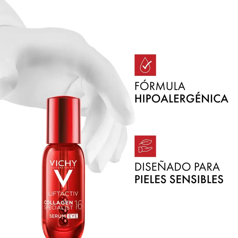 Vichy Liftactiv Collagen 16 Eye Contour Serum, 15 Ml