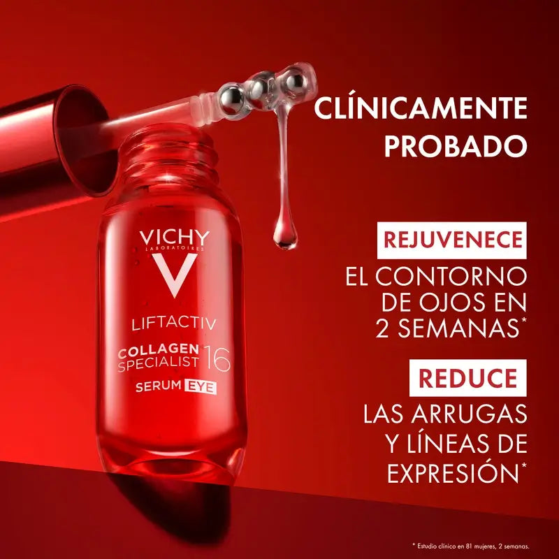 Vichy Liftactiv Collagen 16 Eye Contour Serum, 15 Ml