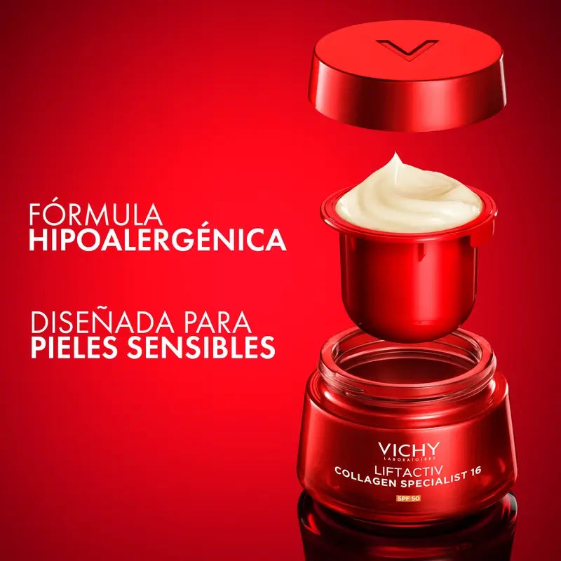 Vichy Liftactiv Collagen Specialist 16 Spf50, Recharge, 50 Ml