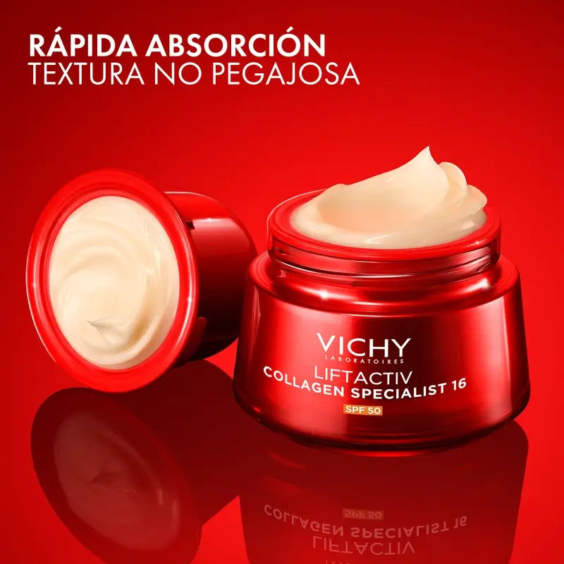 Vichy Liftactiv Collagen Specialist 16 Spf50, Recharge, 50 Ml