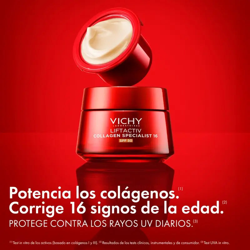 Vichy Liftactiv Collagen Specialist 16 Spf50, Recharge, 50 Ml