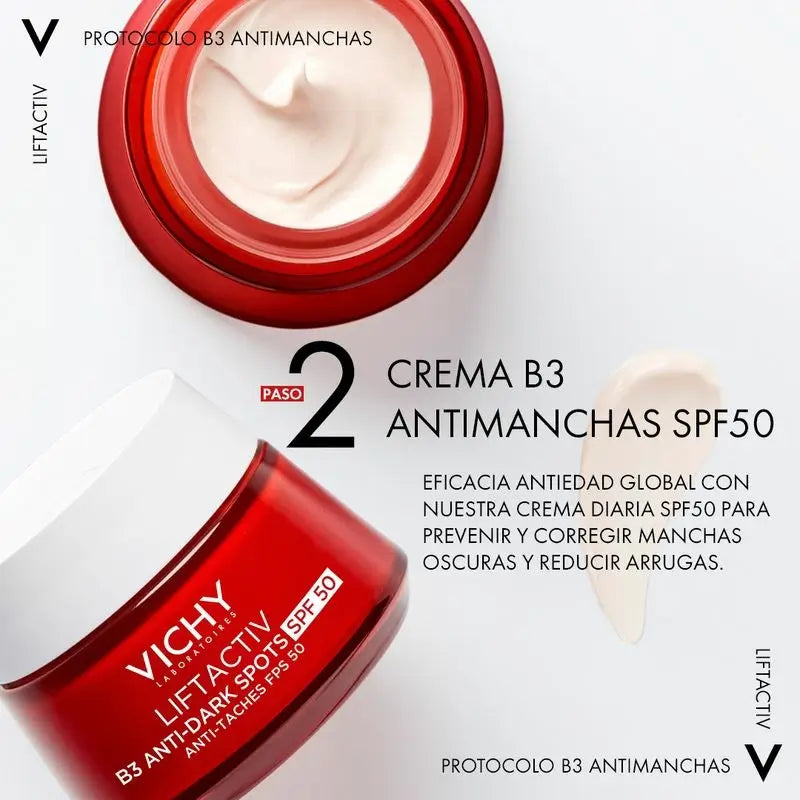Vichy Liftactiv B3 Crème de jour anti-imperfections SPF50, 50 ml