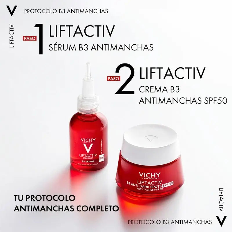 Vichy Liftactiv B3 Crème de jour anti-imperfections SPF50, 50 ml