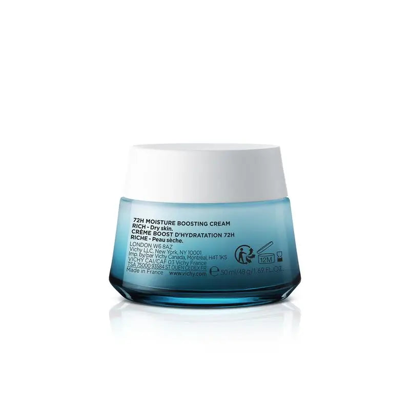 Vichy Minéral 89 Rich 72H Crème hydratante, 50 ml