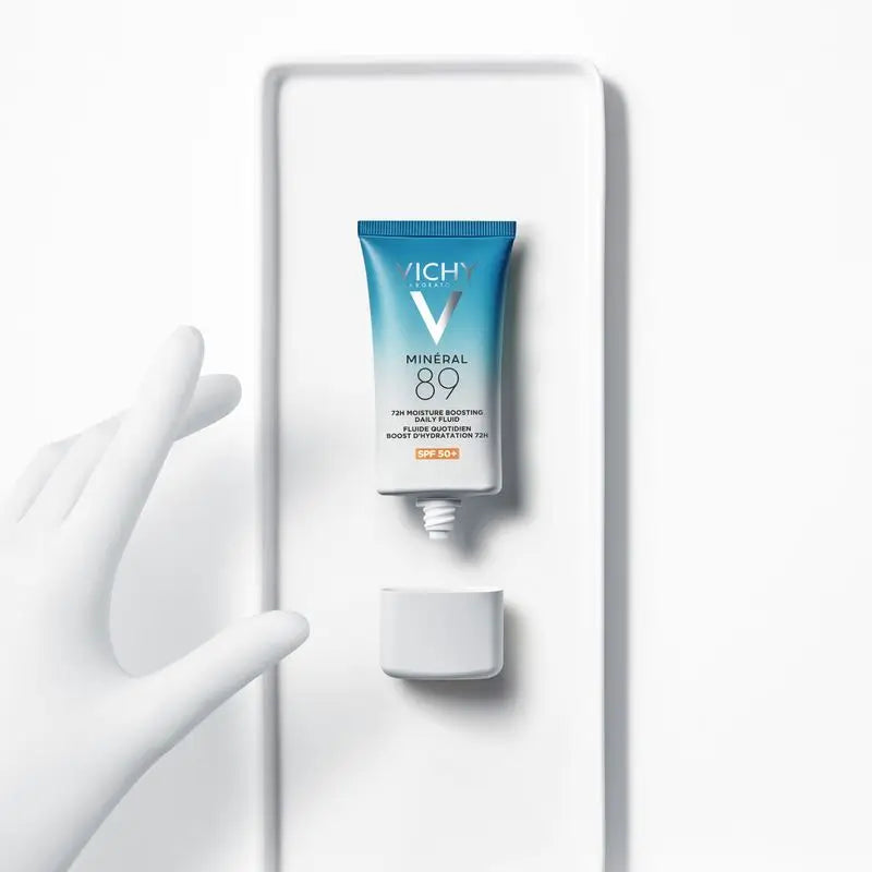 Vichy Minéral 89 Fluide Hydratant Quotidien 72H Spf50+, 50 ml