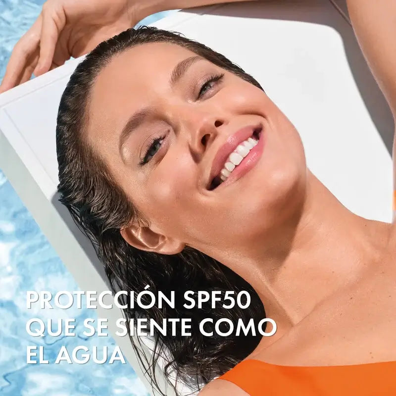 Vichy Solar Uv Aqua Fluide Hydratant Invisible Spf50 , 50 ml