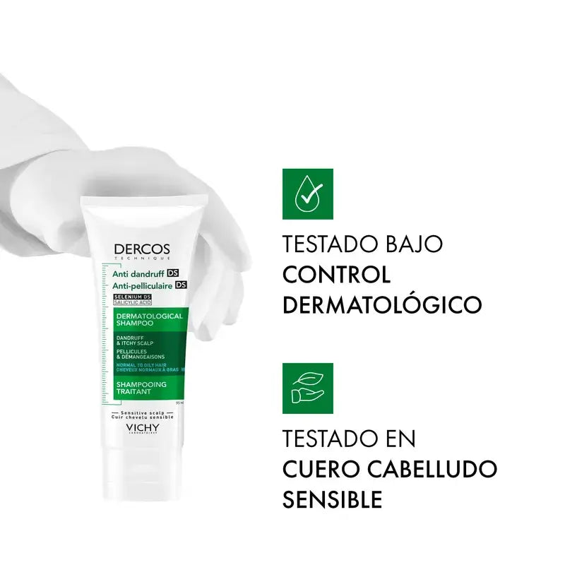 Vichy Vichy Dercos Technique Shampooing anti-pelliculaire et anti-rouille, 95 ml