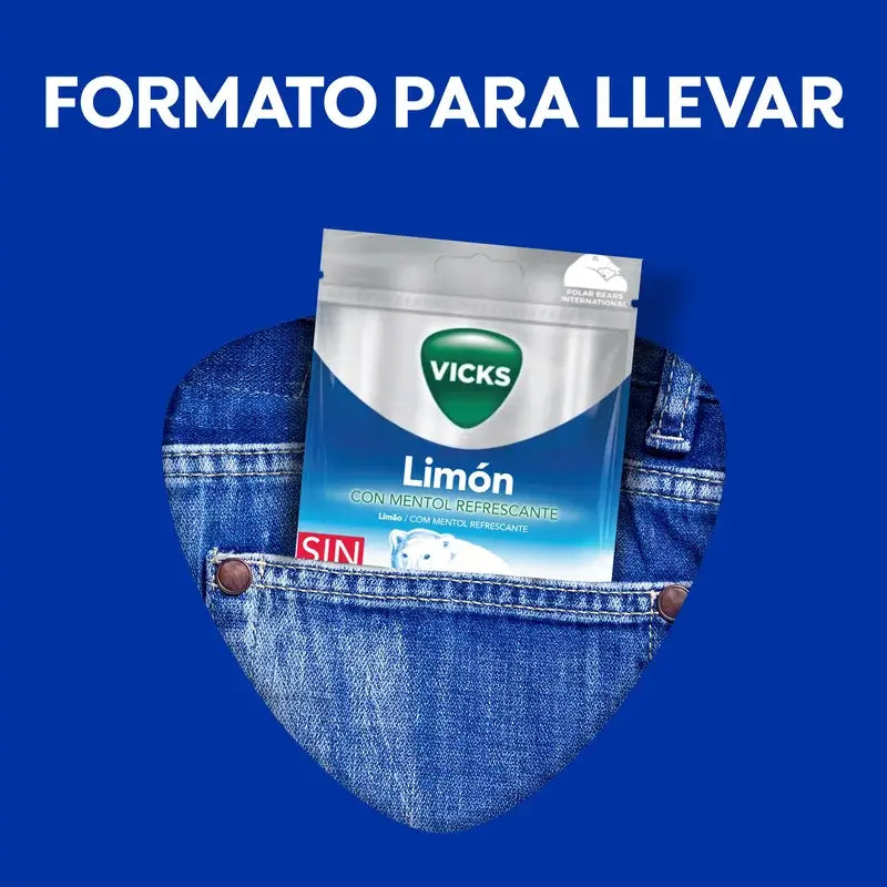 Vicks Candies Lemon , 72 grammes