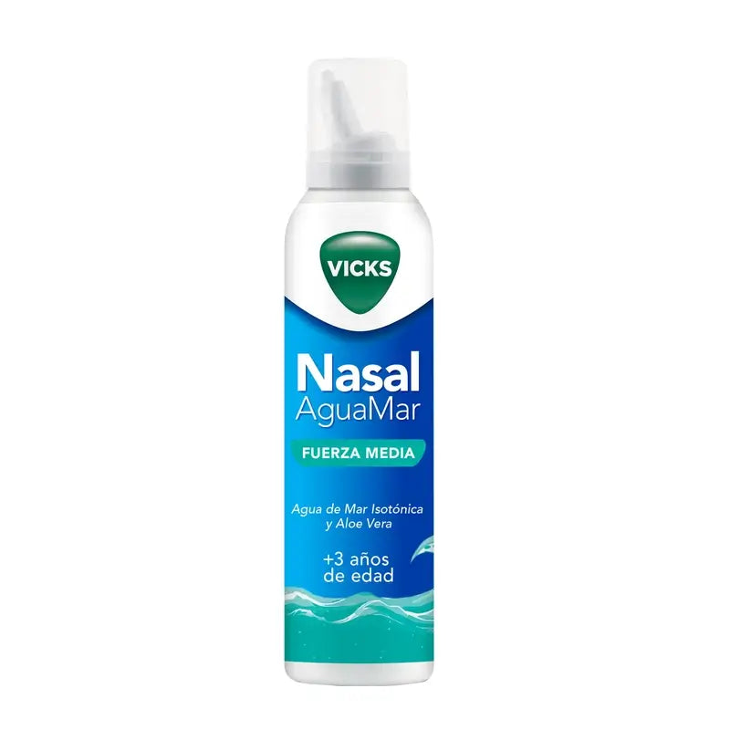 Vicks Nasal Spray nasal de force moyenne, 120 ml