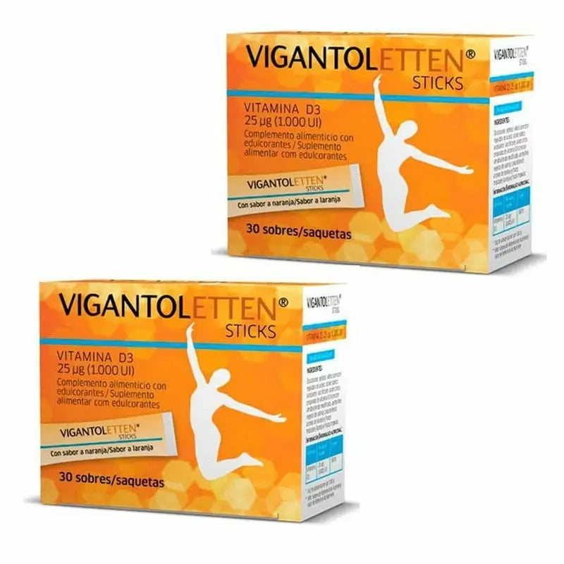 Vigantoletten Vitamin D3 Sticks, 2x30 sachets