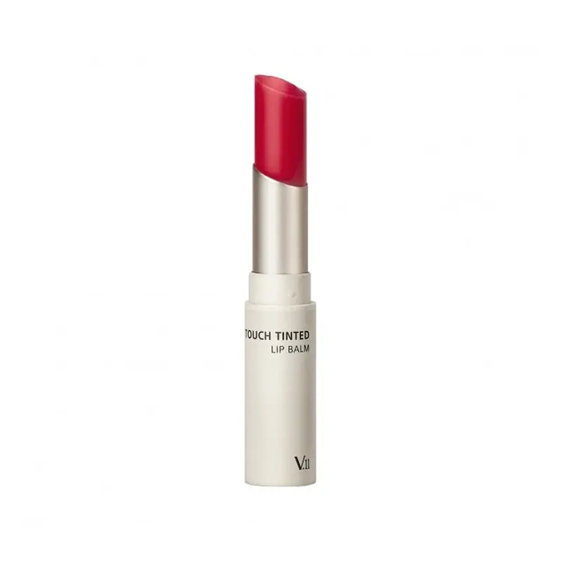 Village 11 Factory Baume à lèvres Plumpang Colour Classic Red, 4 g