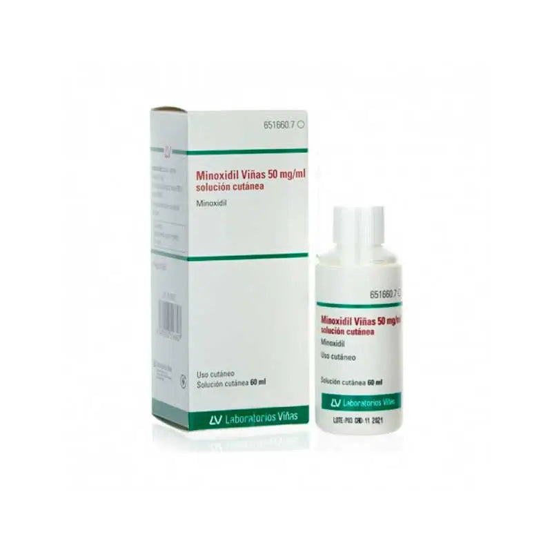 Minoxidil Viñas 50 Mg/ml Cutaneous Solution 1 Bottle 60 ml