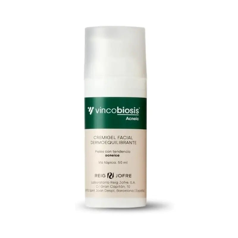 Vincobiosis Dermo-balancing Facial Cremigel , 50 ml
