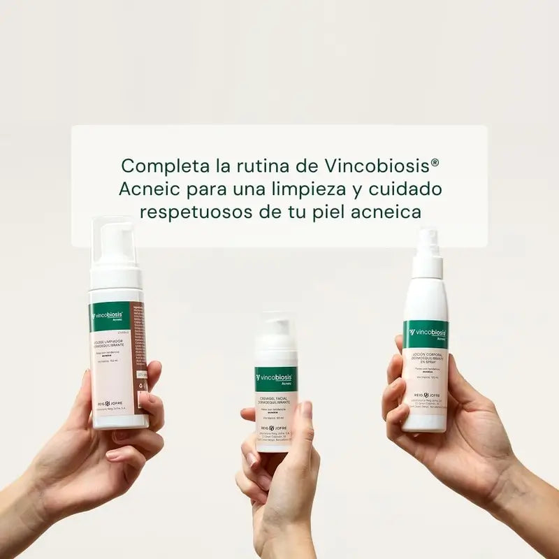 Vincobiosis Crème dermo-équilibrante pour le visage, 50 ml